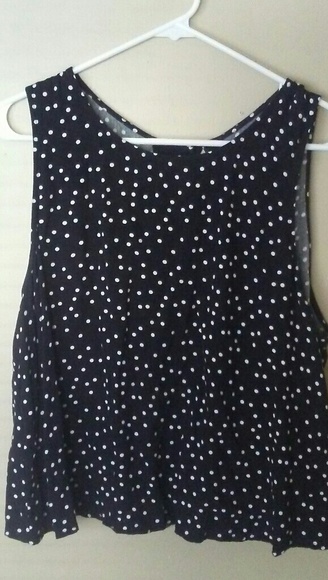 Forever 21 Tops - FOREVER 21 Polka Dot Tank